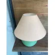 Lámpara de mesa cerámica verde