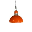 Lámpara de techo naranja vintage