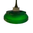 Lámpara verde de techo