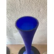 Botella de murano azul