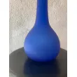 Botella de murano azul