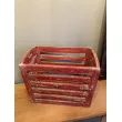Cajón indio vintage rojo