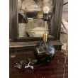 Lámpara cerámica negra