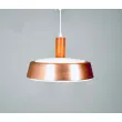 Lámpara en cobre y teca