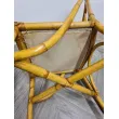 Silla vintage bambú