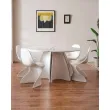 Conjunto de mesa y sillas "Petal" de Fabio LenciConjunto de mesa y sillas "Petal" de Fabio Lenci