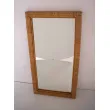 Espejo de pared español de caña, años 70