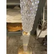 Lámpara metal cristal años 50s