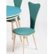 Juego de mesa y sillas de comedor Mid-Century de Umberto Mascagni, años 50. Juego de 5