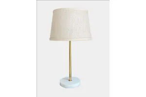 Lámpara de mesa base mármol
