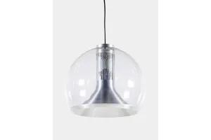 Lámpara en forma de globo de Doria Leuchten, años 60