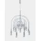 Gran lámpara de araña de Gaetano Sciolari para SA Boulanger, años 60